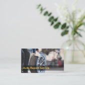 Cartes de visite du service de réparation automobi (Debout devant)