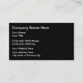 Cartes de visite du service de réparation automobi (Dos)