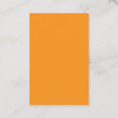 Cartes de visite du service de taxi urbain cool (Dos)