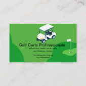 Cartes de visite du service de vente de carts de g (Devant)