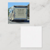 Cartes de visite du service de vente RV et Motorho (Devant / Derrière)