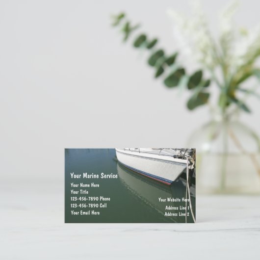 Cartes de visite du Service maritime (Debout devant)