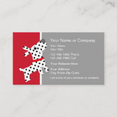 Cartes de visite du service pour animaux de compag (Devant)