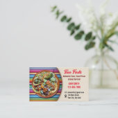 Cartes de visite du service Taco (Debout devant)