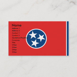 Cartes de visite du TENNESSEE