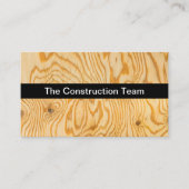 Cartes de visite du thème Contreplaqué de construc (Devant)