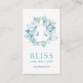Cartes de visite du yoga et du reiki (Devant)