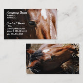 Cartes de visite d'un an (Devant / Derrière)