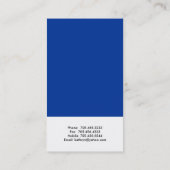 Cartes de visite - duo moderne (Dos)