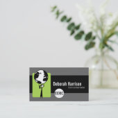 Cartes de visite écologistes (Debout devant)