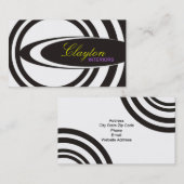 Cartes de visite efficaces (Devant / Derrière)