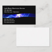 Cartes de visite électriques les plus frais (Devant / Derrière)