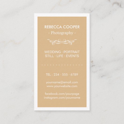 Cartes de visite élégante collage de mariage coule (Dos)