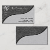 Cartes de visite élégants (Devant / Derrière)