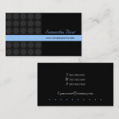 Cartes de visite élégants (Devant / Derrière)