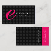 Cartes de visite élégants (Devant / Derrière)