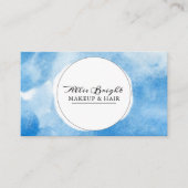 Cartes de visite élégants d'aquarelle (Devant)