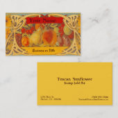 Cartes de visite élégants de conception (Devant / Derrière)