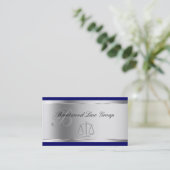 Cartes de visite élégants de mandataire (Debout devant)