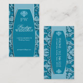 Cartes de visite élégants de planificateur de (Devant / Derrière)