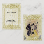 Cartes de visite élégants d'enchantement (Devant / Derrière)