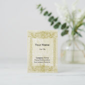 Cartes de visite élégants d'enchantement (Debout devant)