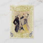 Cartes de visite élégants d'enchantement (Dos)