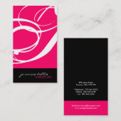Cartes de visite élégants et audacieux (Devant / Derrière)