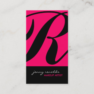 Cartes de visite élégants et audacieux