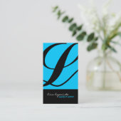 Cartes de visite élégants et audacieux (Debout devant)