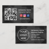 cartes de visite élégants et durables moins chers (Devant / Derrière)