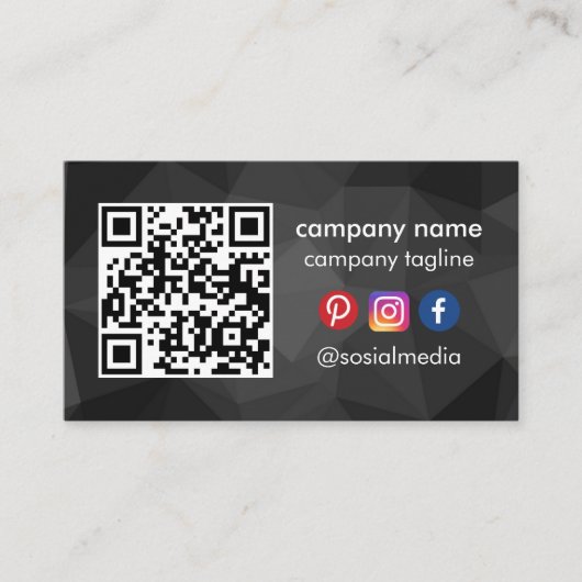 cartes de visite élégants et durables moins chers (Devant)