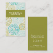 Cartes de visite élégants et modernes (Devant / Derrière)