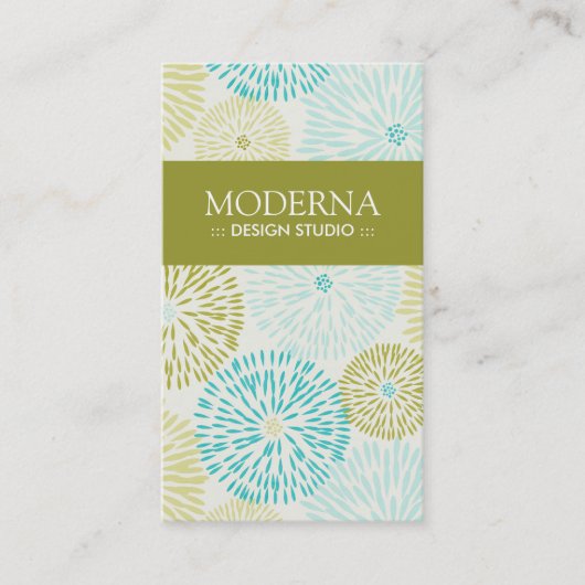 Cartes de visite élégants et modernes (Devant)