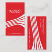 Cartes de visite élégants et modernes (Devant / Derrière)