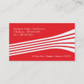 Cartes de visite élégants et modernes (Dos)
