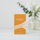 Cartes de visite élégants et modernes (Debout devant)