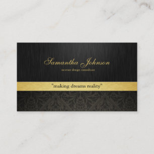 Cartes de visite élégants professionnels de