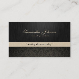 Cartes de visite élégants professionnels de