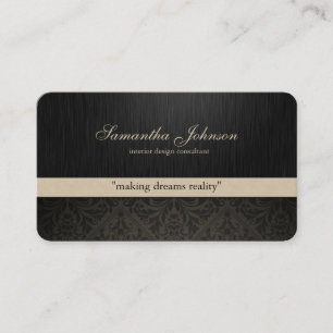 Cartes de visite élégants professionnels de