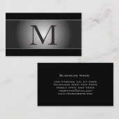 Cartes de visite élégants professionnels de (Devant / Derrière)