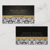 Cartes de visite élégants professionnels de (Devant / Derrière)
