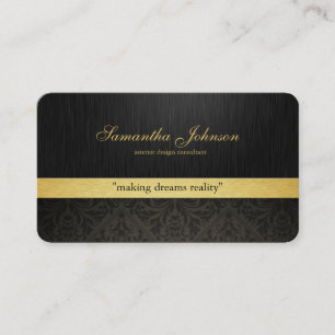 Cartes de visite élégants professionnels de