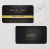 Cartes de visite élégants professionnels de (Devant / Derrière)