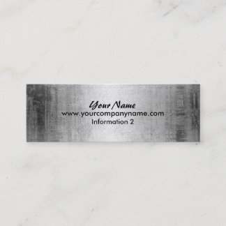Cartes de visite en acier grunges de regard en