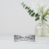 Cartes de visite en acier grunges de regard en (Debout devant)