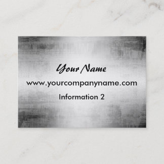 Cartes de visite en acier grunges de regard en