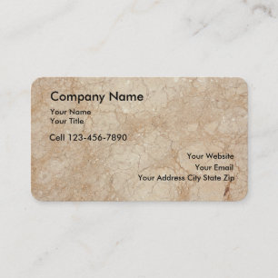 Cartes de visite en granit