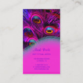 cartes de visite en plumes de PixDezines (Dos)