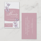 Cartes de visite en verre de la conception 2 de (Devant / Derrière)